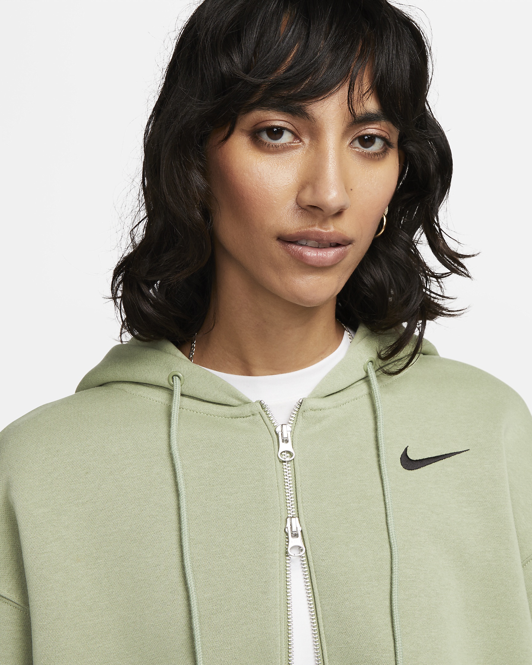 Women's Nike Sportswear Phoenix Fleece Oversized Full-Zip Hoodie - 3