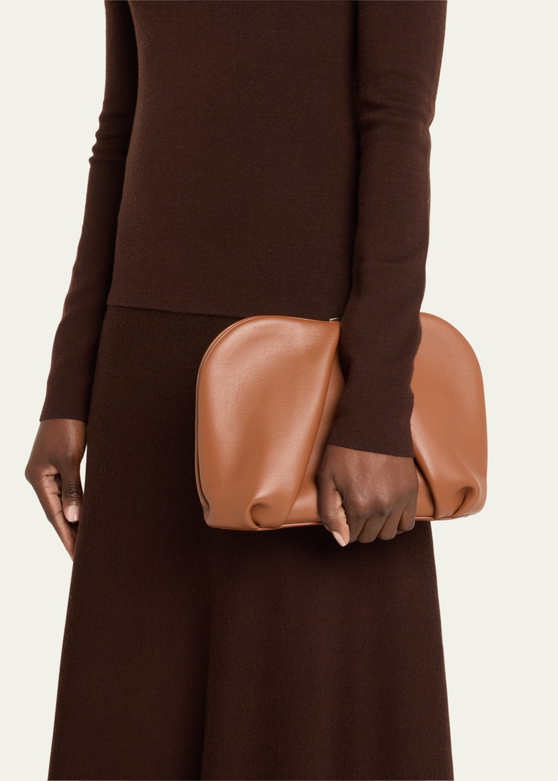 GABRIELA HEARST Taylor Leather Clutch Bag outlook