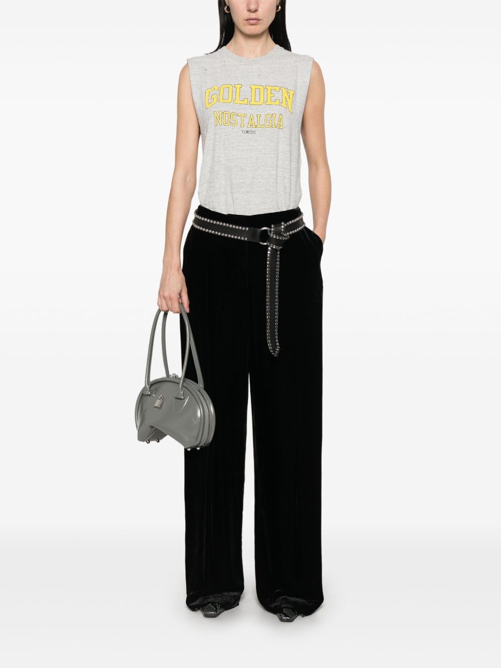 velvet trousers - 2