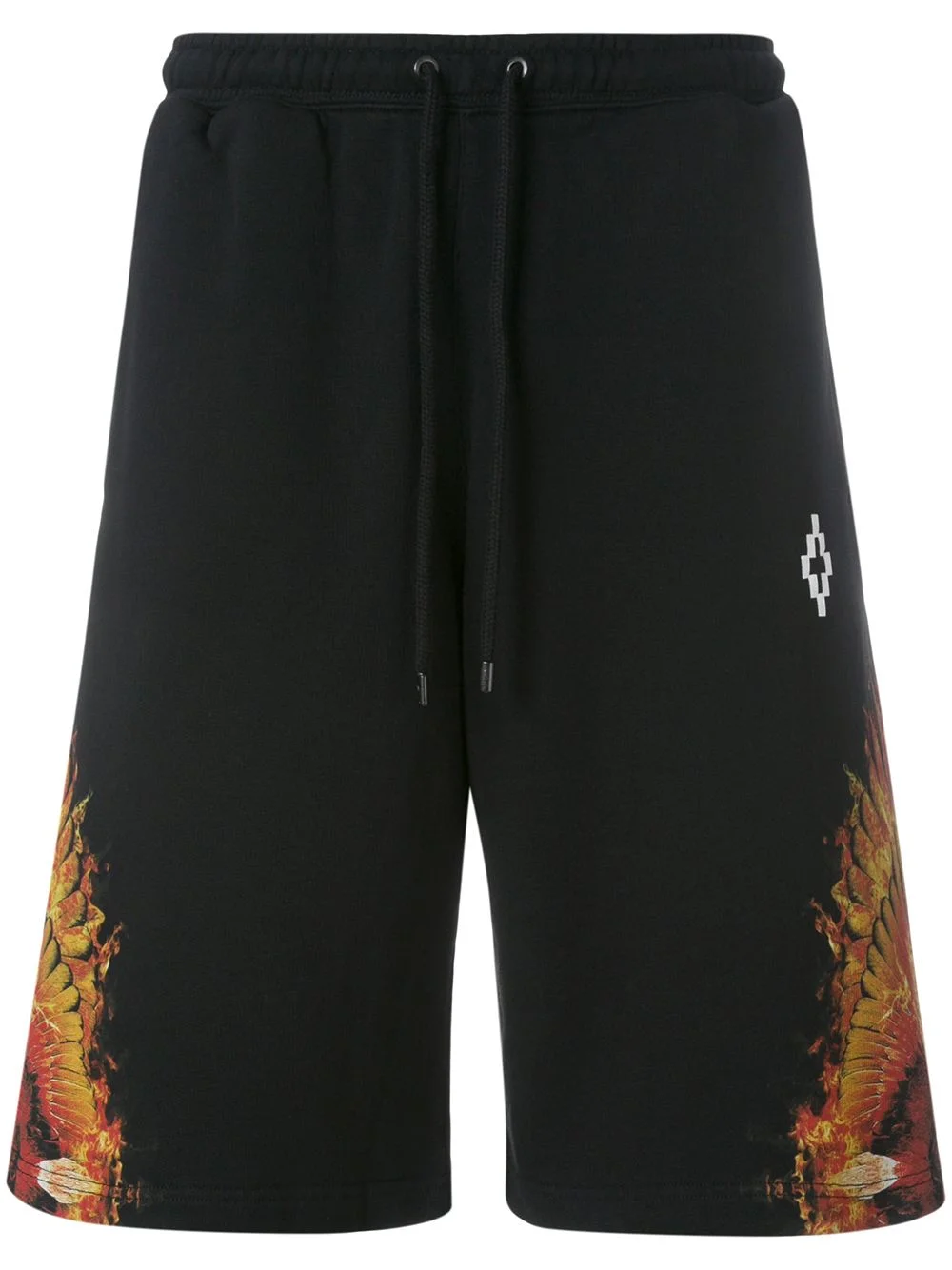flames wings shorts - 1