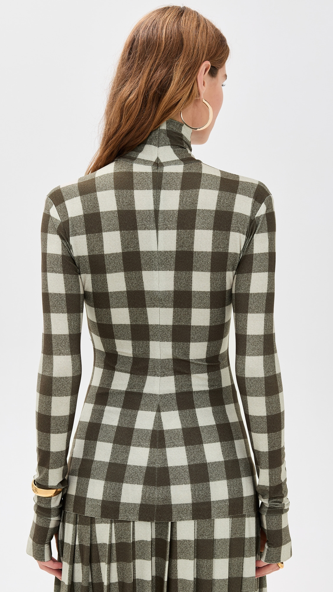 Slim Fit Long Sleeve Turtle Top - 2