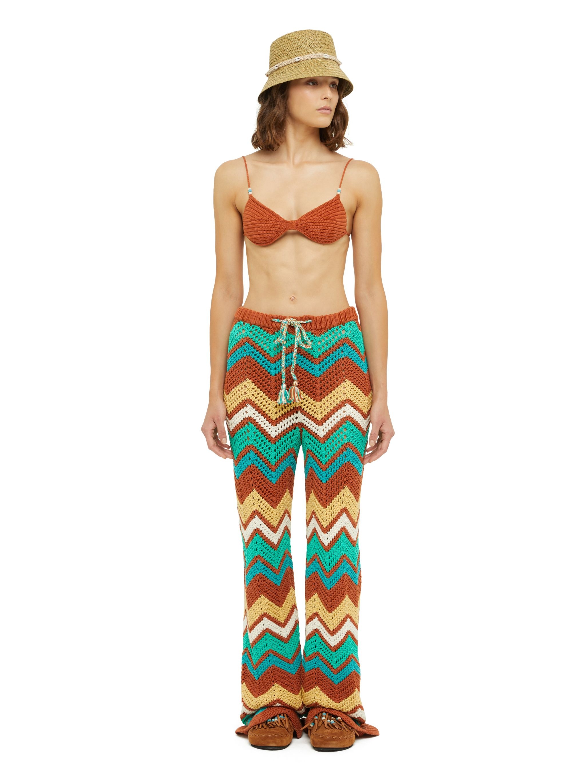 Kaleidoscopic Chevron Pants - 4