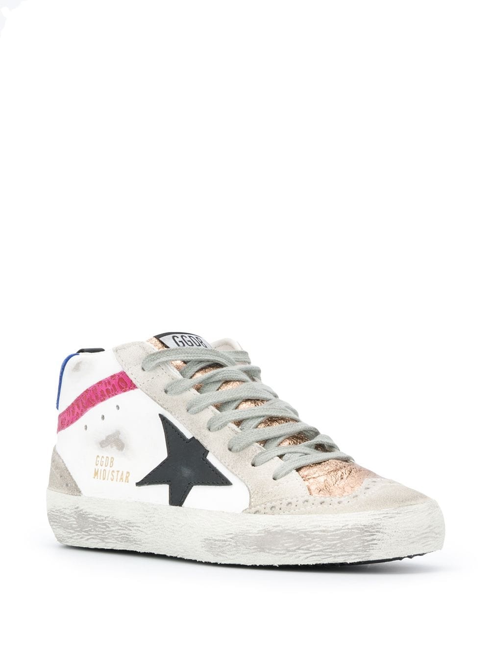 Mid Star leather sneakers - 2