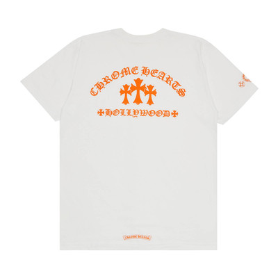 Chrome Hearts Chrome Hearts Triple Cross T-Shirt 'White/Orange' outlook