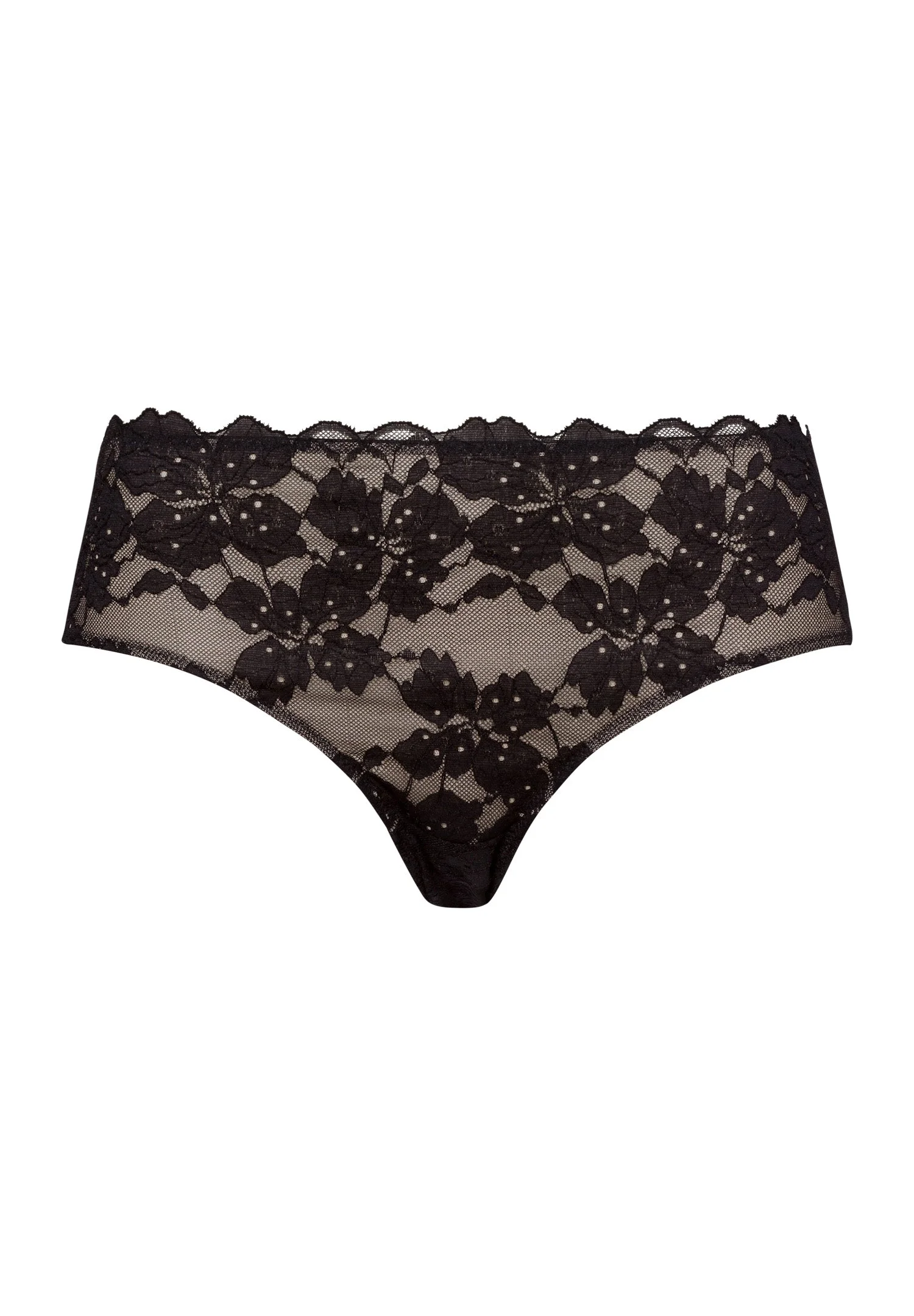 Anais Lace High Cut Brief - 1