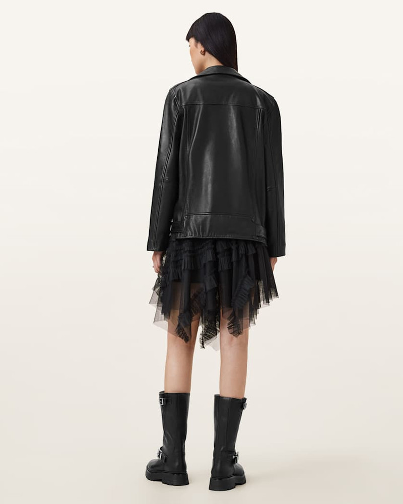 JAYDE RUFFLED TULLE MINI SKIRT 9