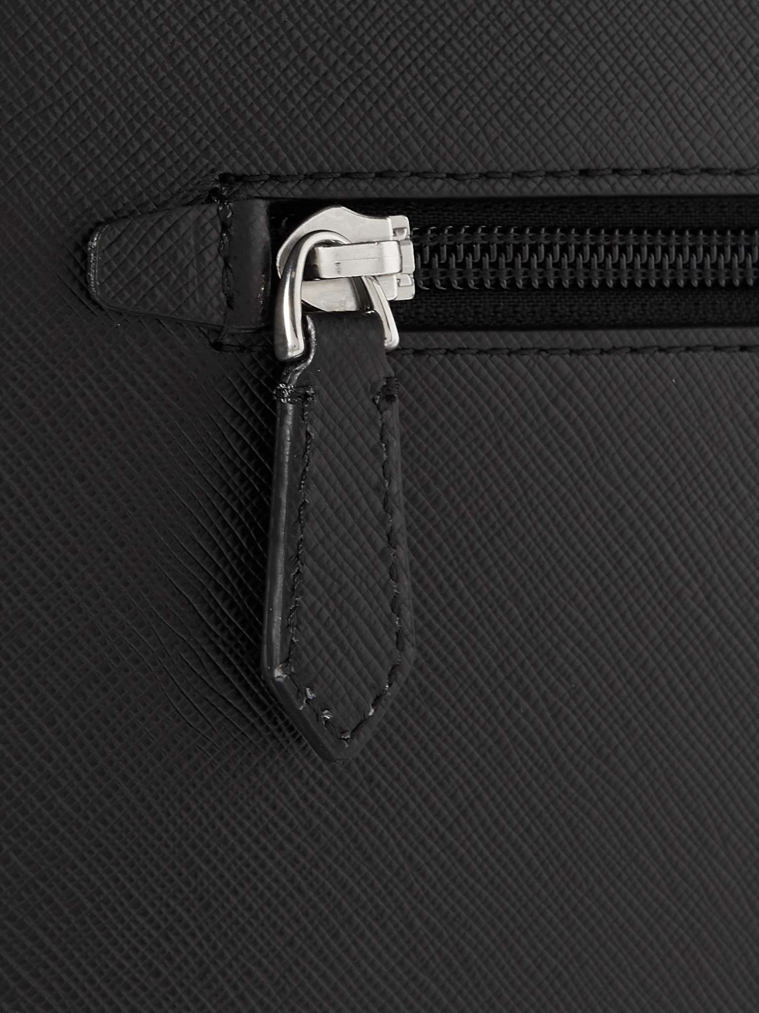 Sartorial Medium Cross-Grain Leather Backpack - 5