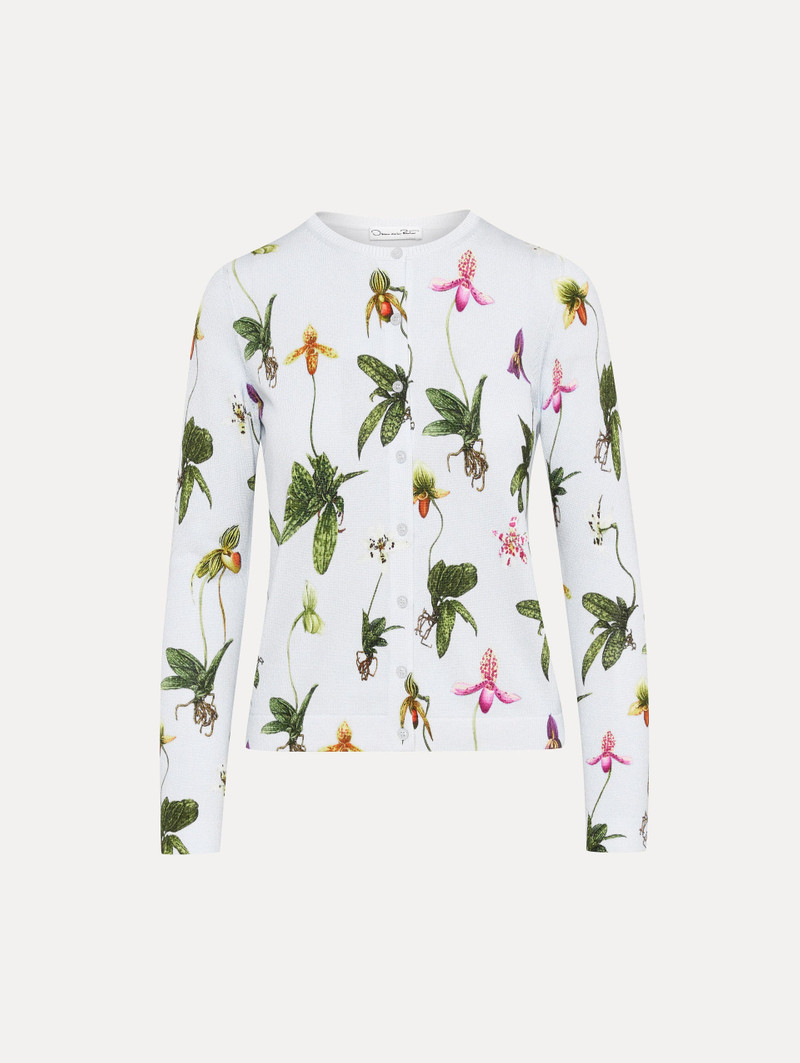 ORCHID PRINTED CARDIGAN 1