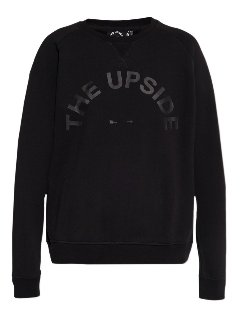 logo-print sweatshirt 1