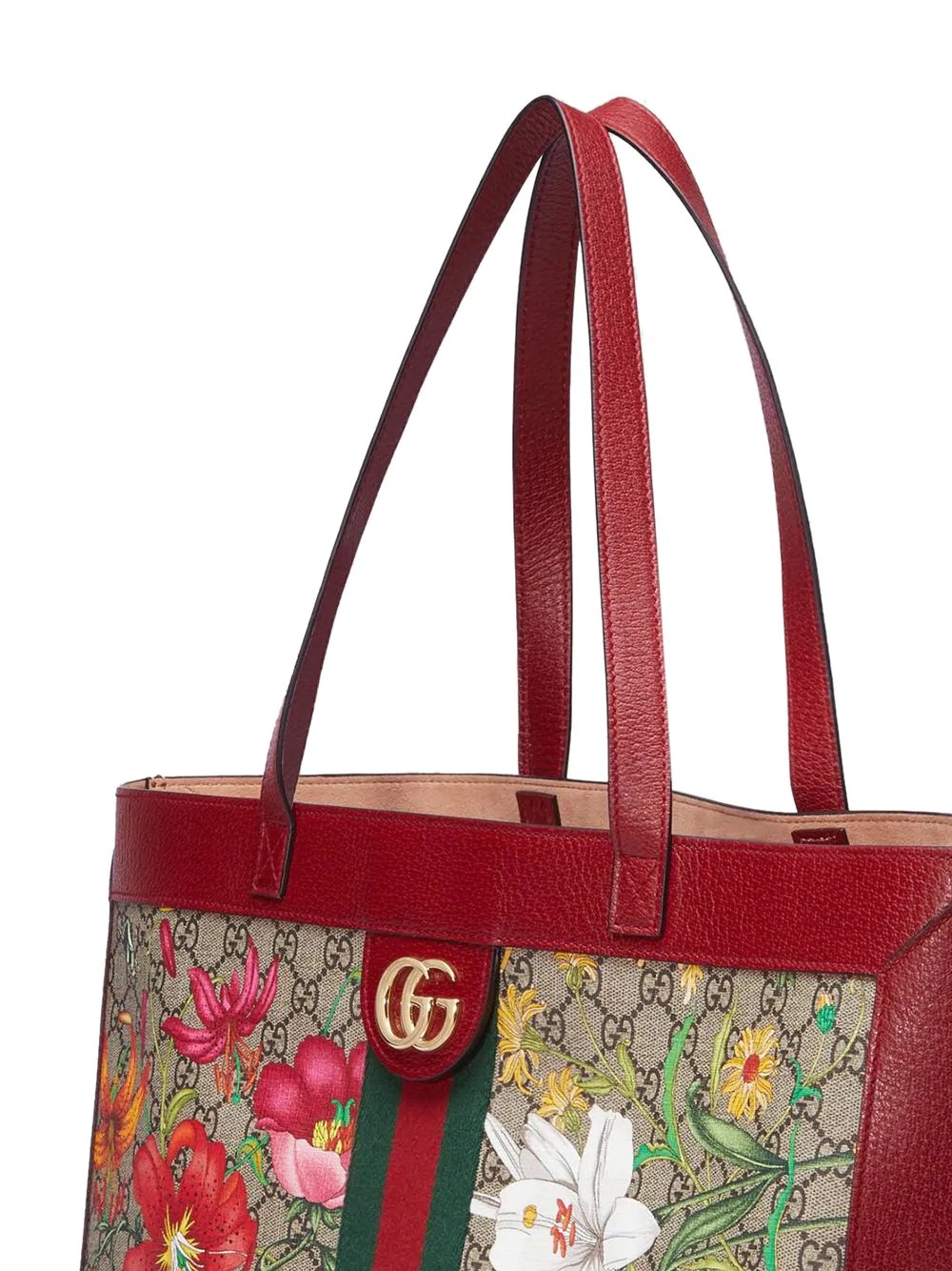 flora print tote bag - 3