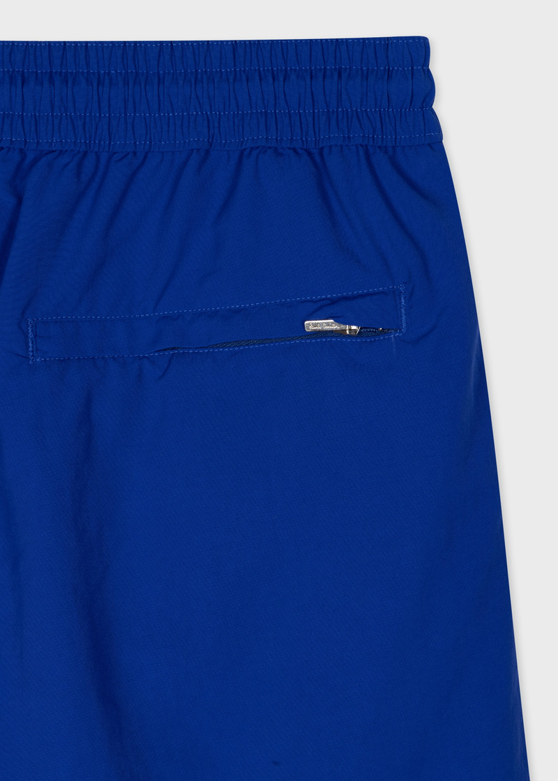 Paul Smith Bright Blue Swim Shorts With 'Artist Stripe' Trim outlook