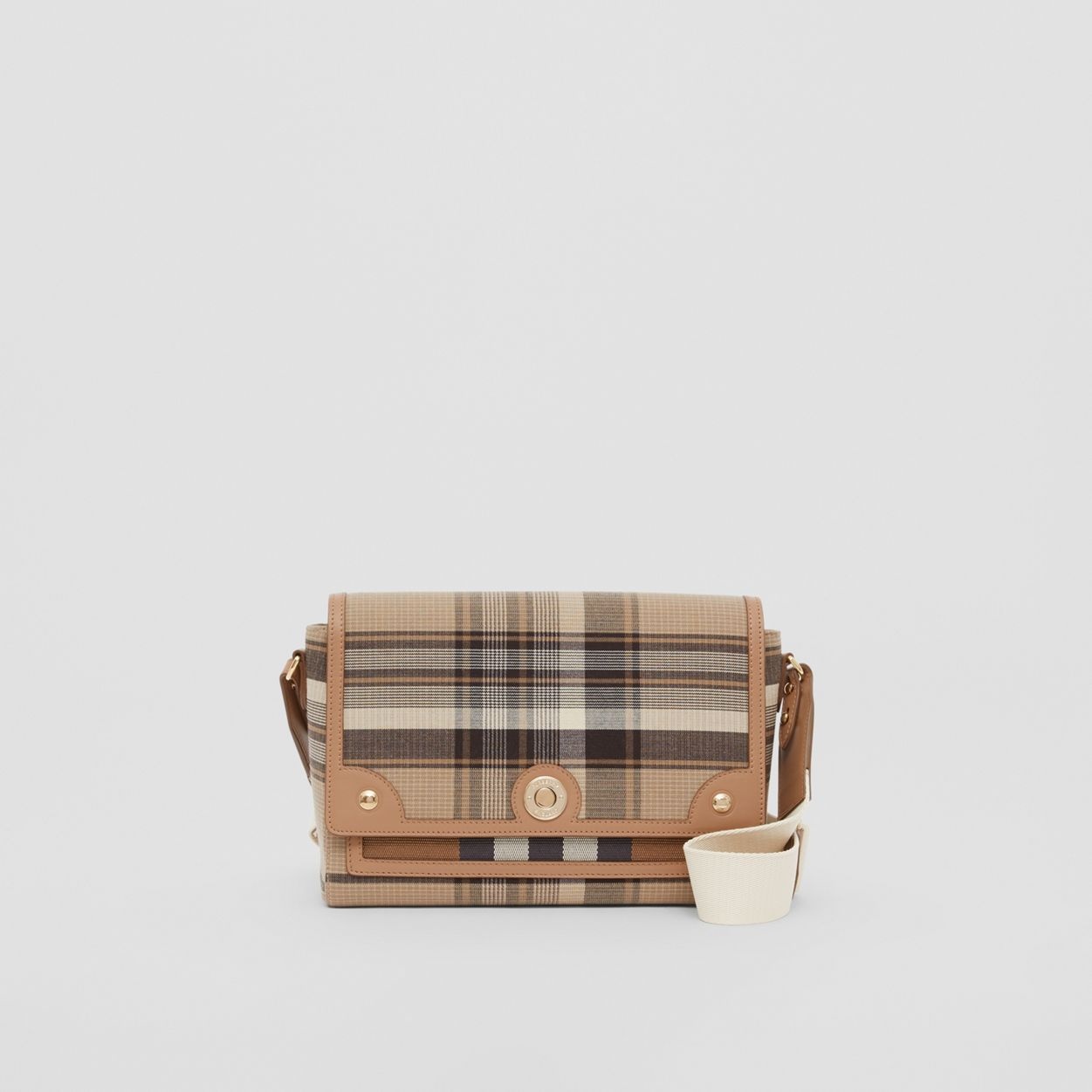 Tartan Wool Note Crossbody Bag - 1