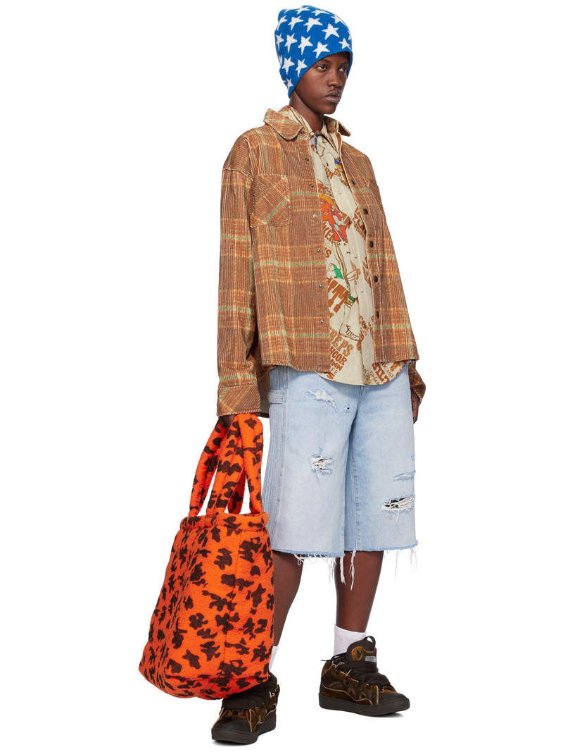 ERL Brown Printed Shirt outlook