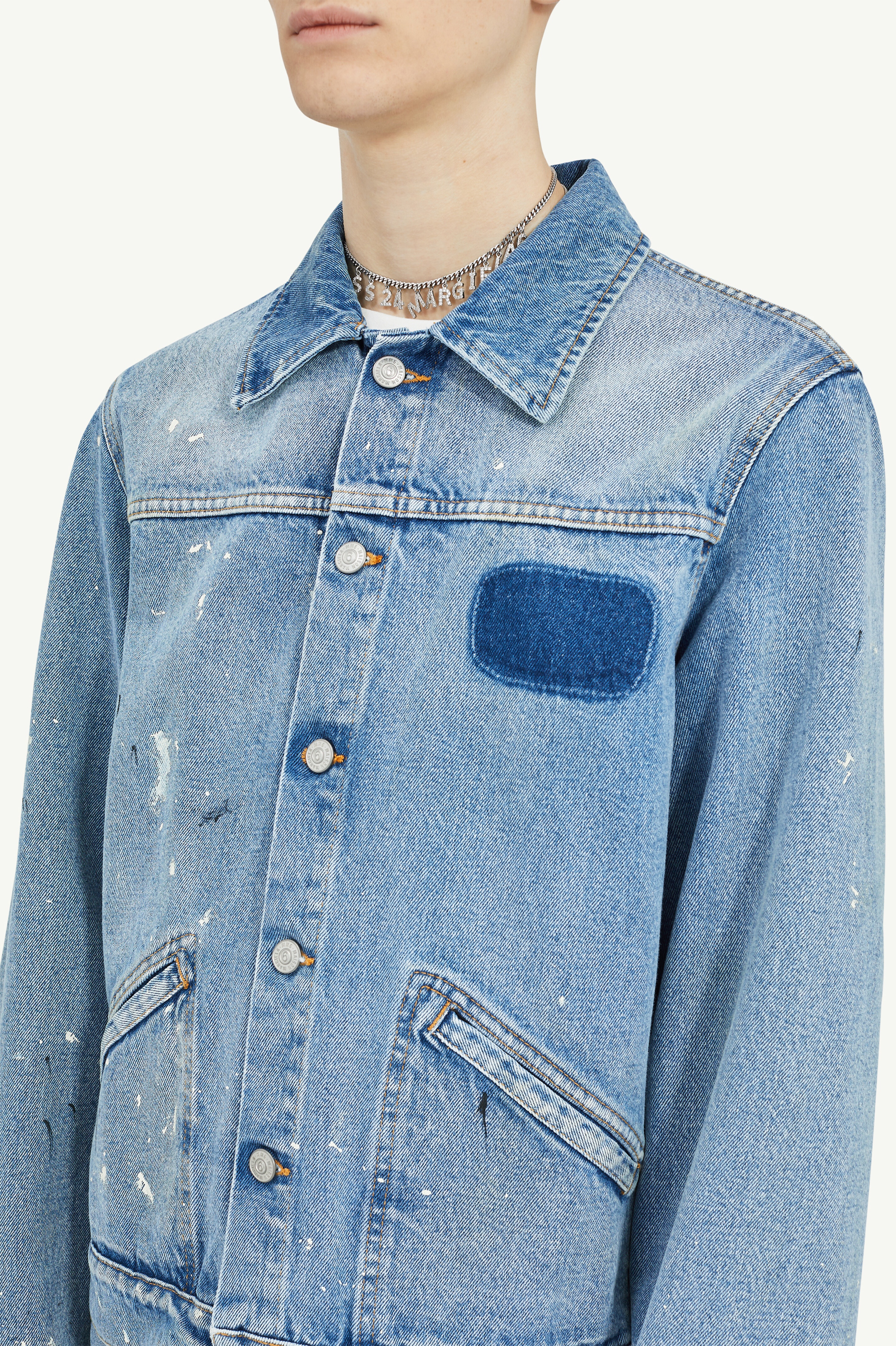 Blue Denim jacket - 5