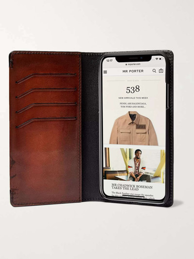 Berluti + Native Union Scritto Leather iPhone XS Case outlook