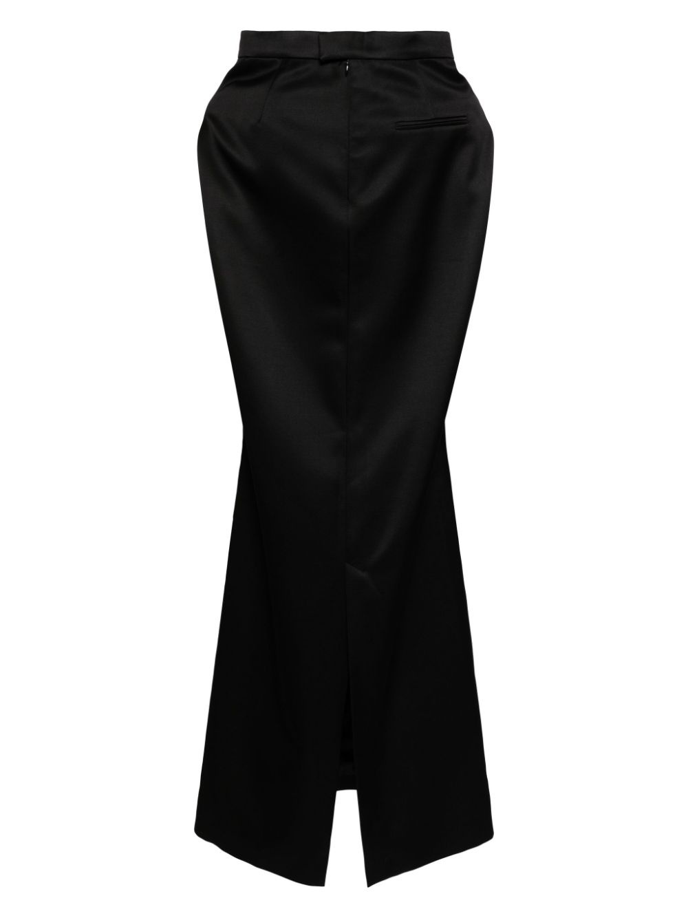 boat-neck silk dress - 2
