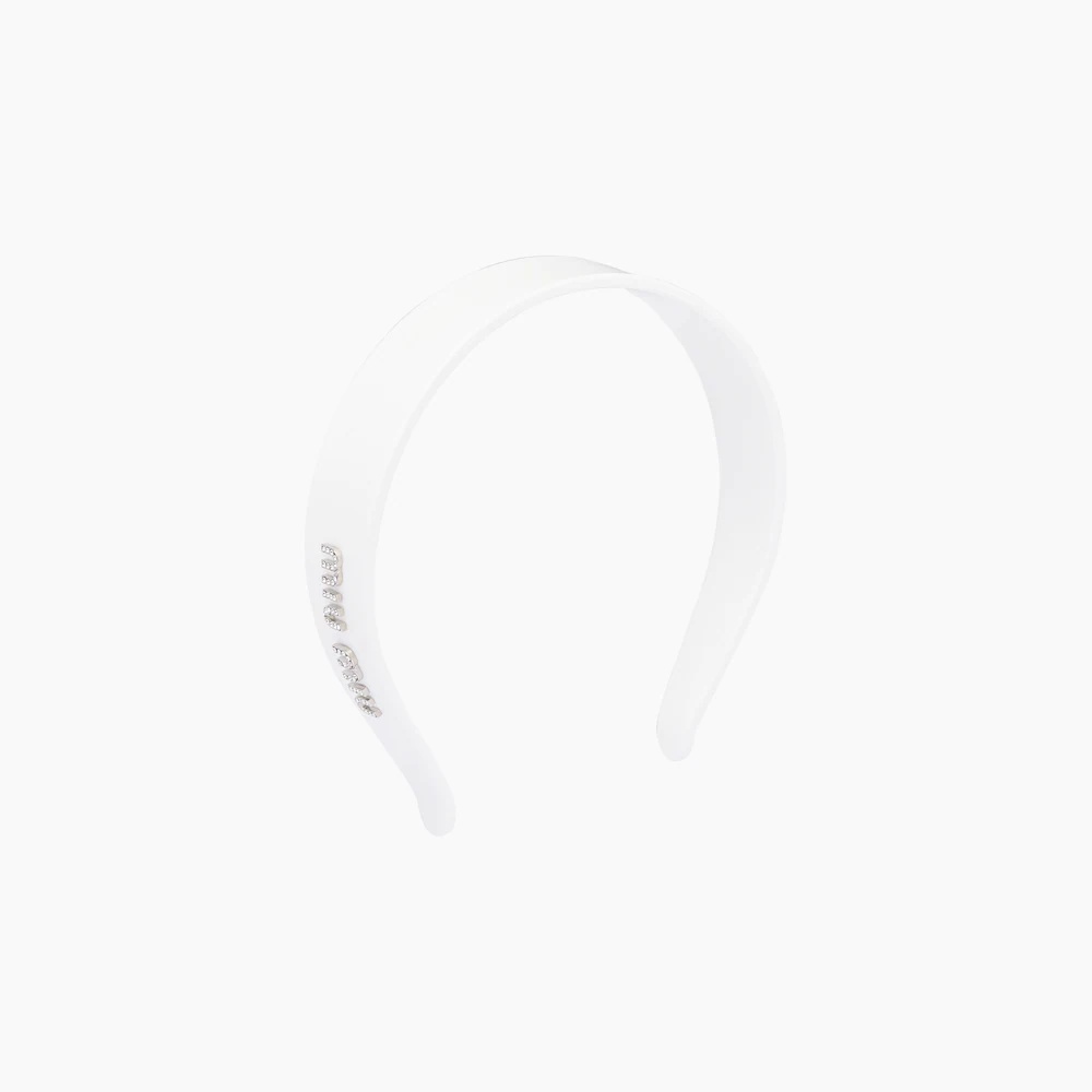 Plexiglas and metal hairband - 1