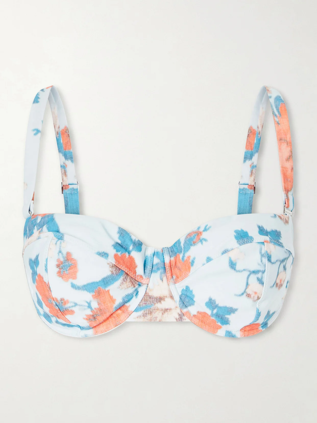 Floral-print Bikini Top - 1