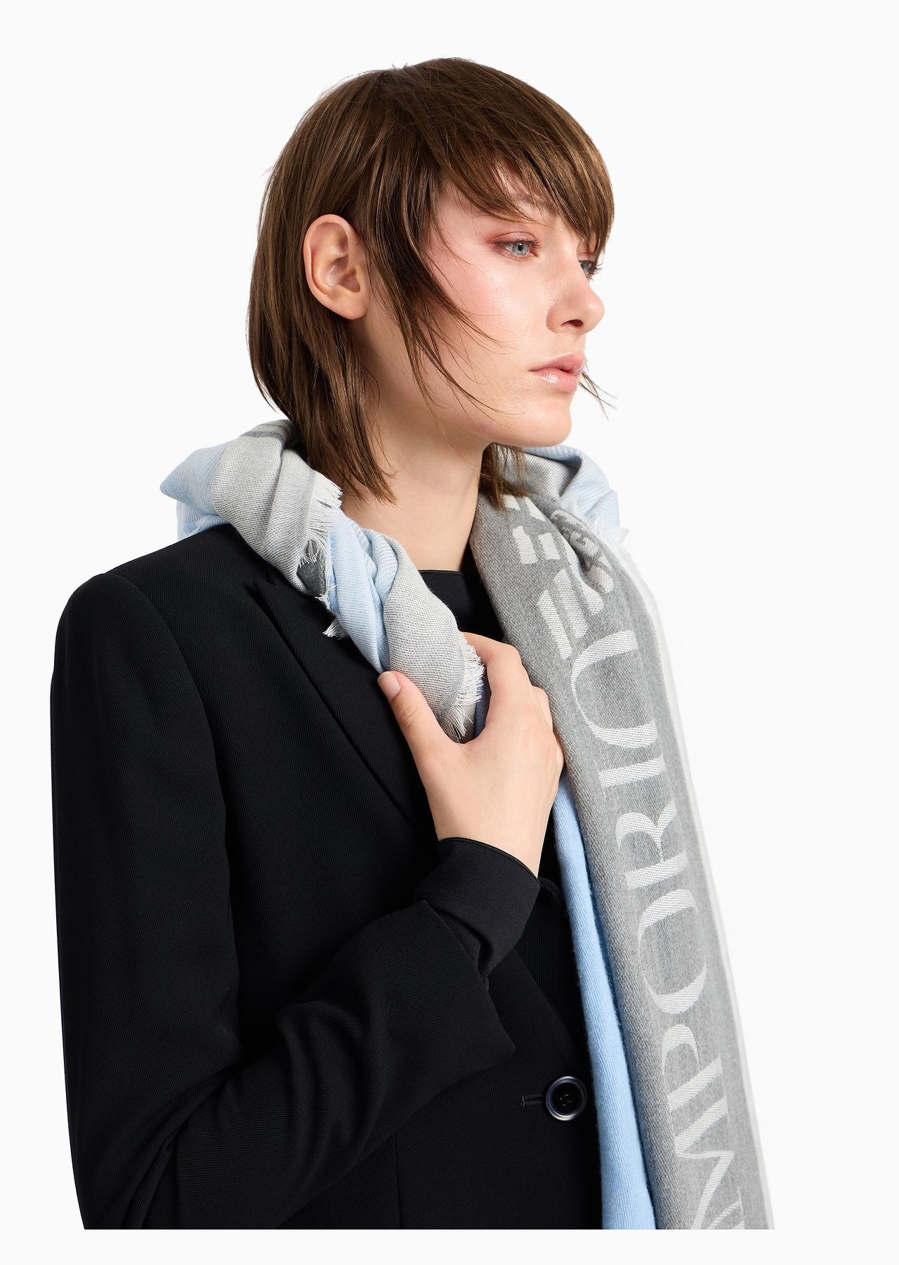 Stole with multicoloured vertical bands - 3