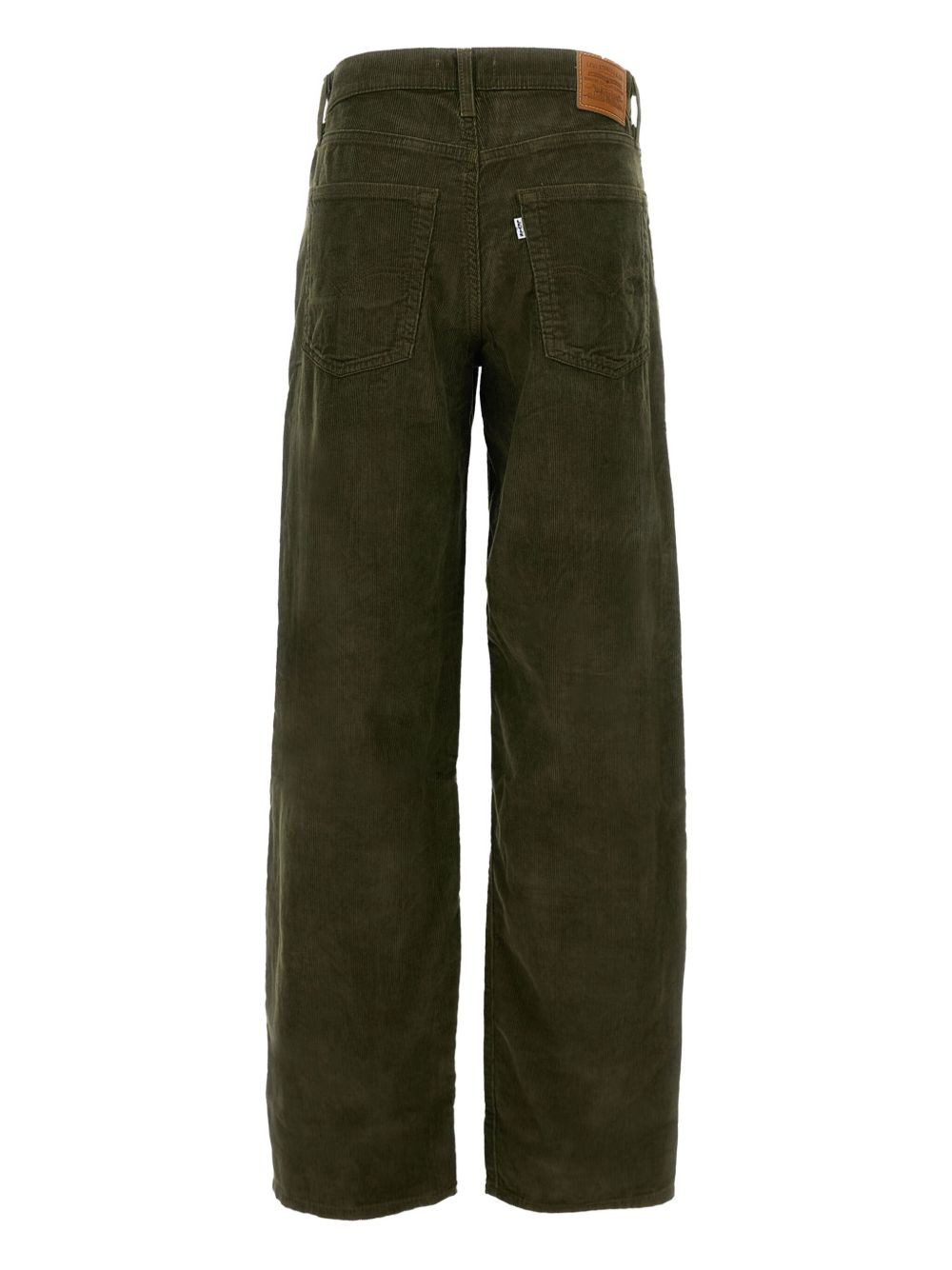 corduroy patch-pocket trousers - 2