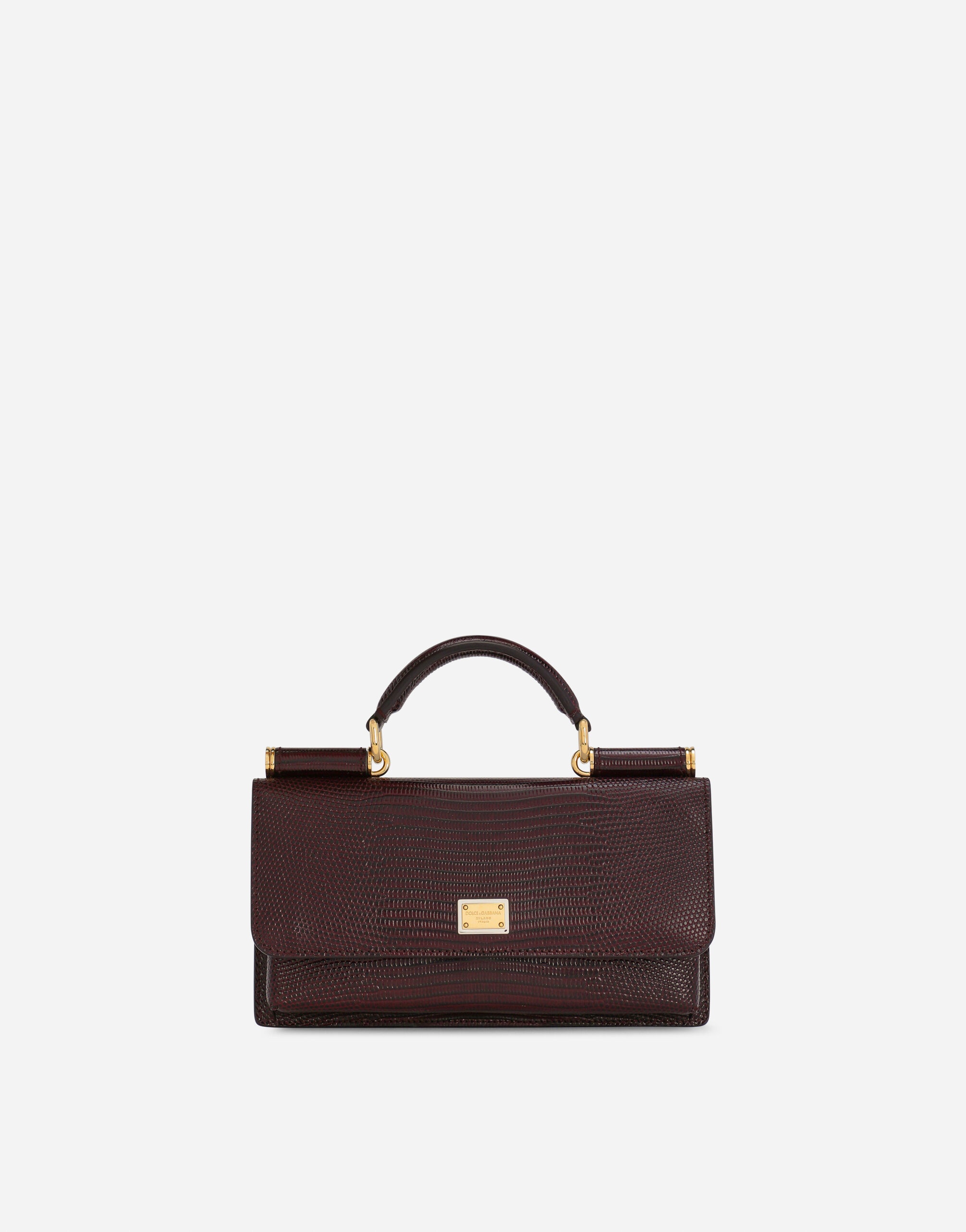 Dolce Gabbana Iguana print mini bag REVERSIBLE