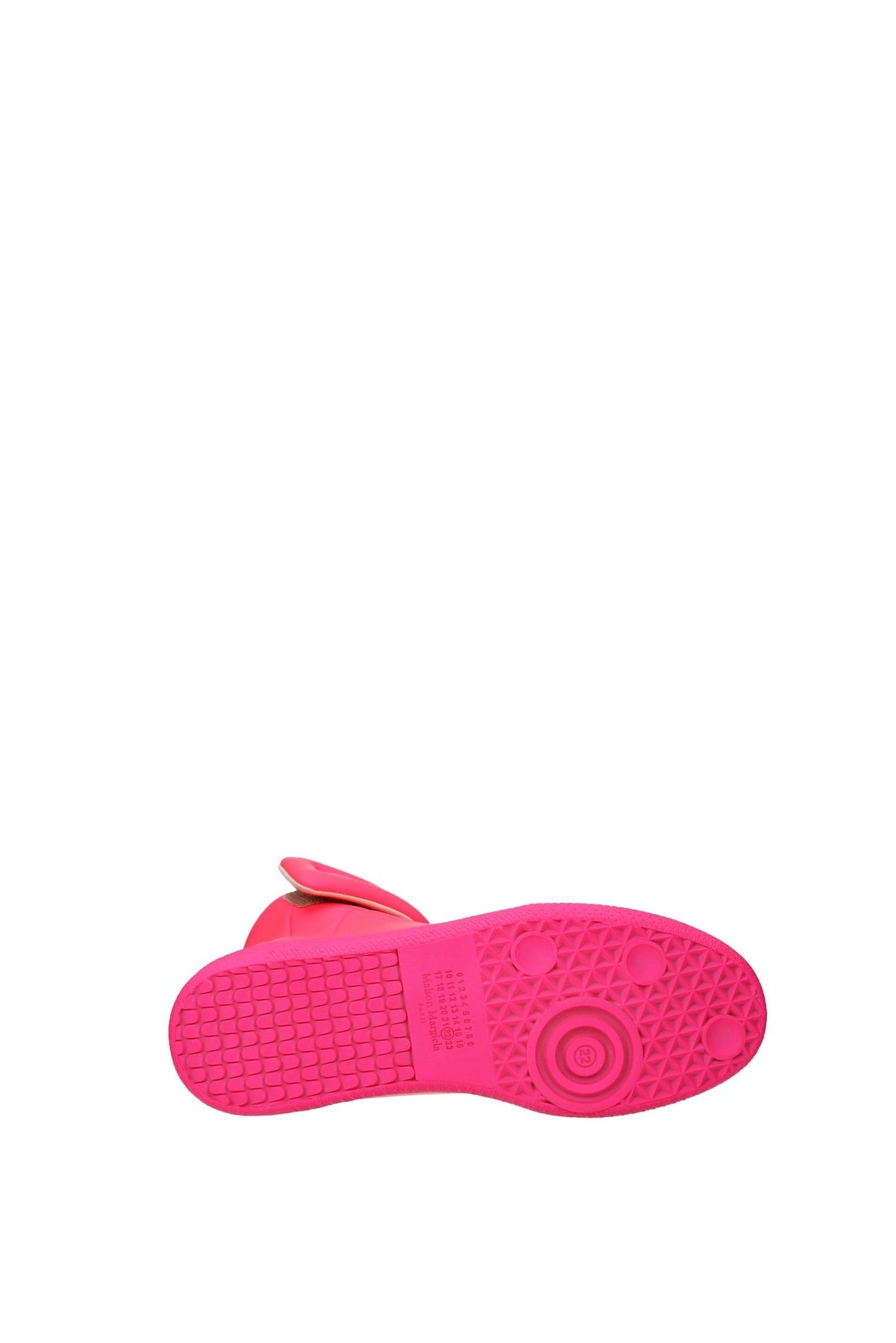 Sneakers Leather Pink Fluo Pink - 5