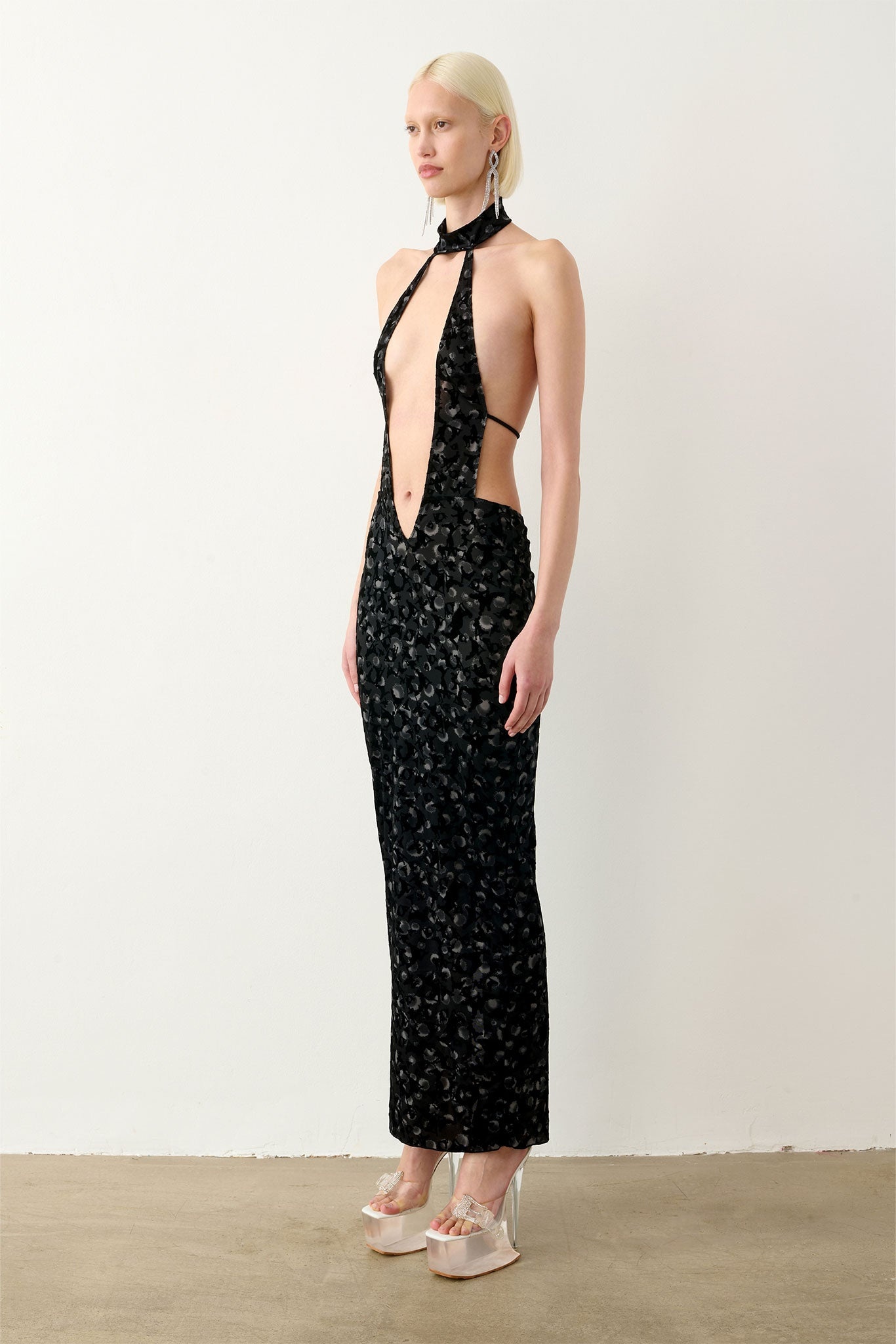 BARE DRESS BLACK LEOPARD PRINT - 5