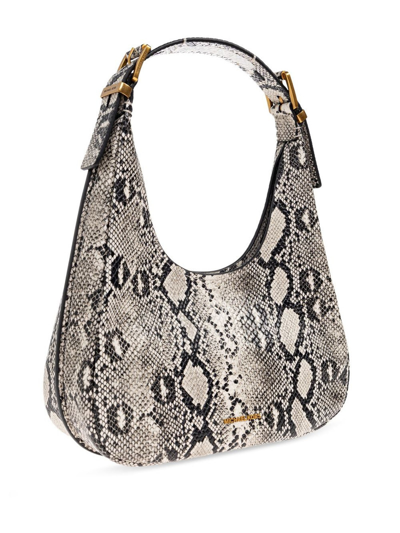 MICHAEL KORS small Nolita snakeskin leather shoulder bag outlook