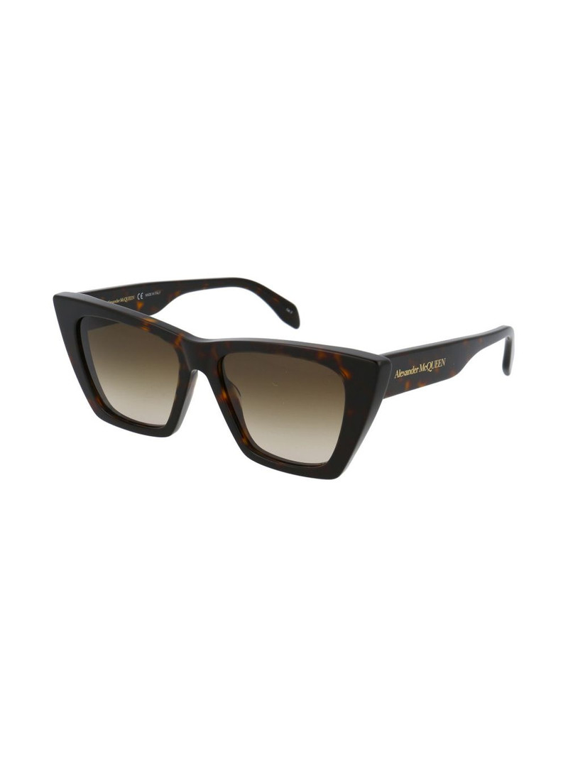 Alexander McQueen tortoiseshell cat-eye sunglasses outlook