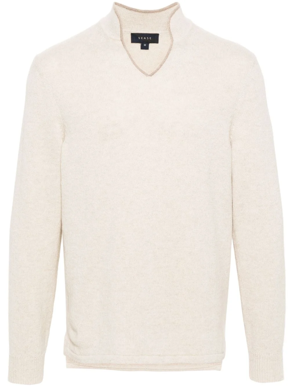 fine-knit cashmere jumper - 1