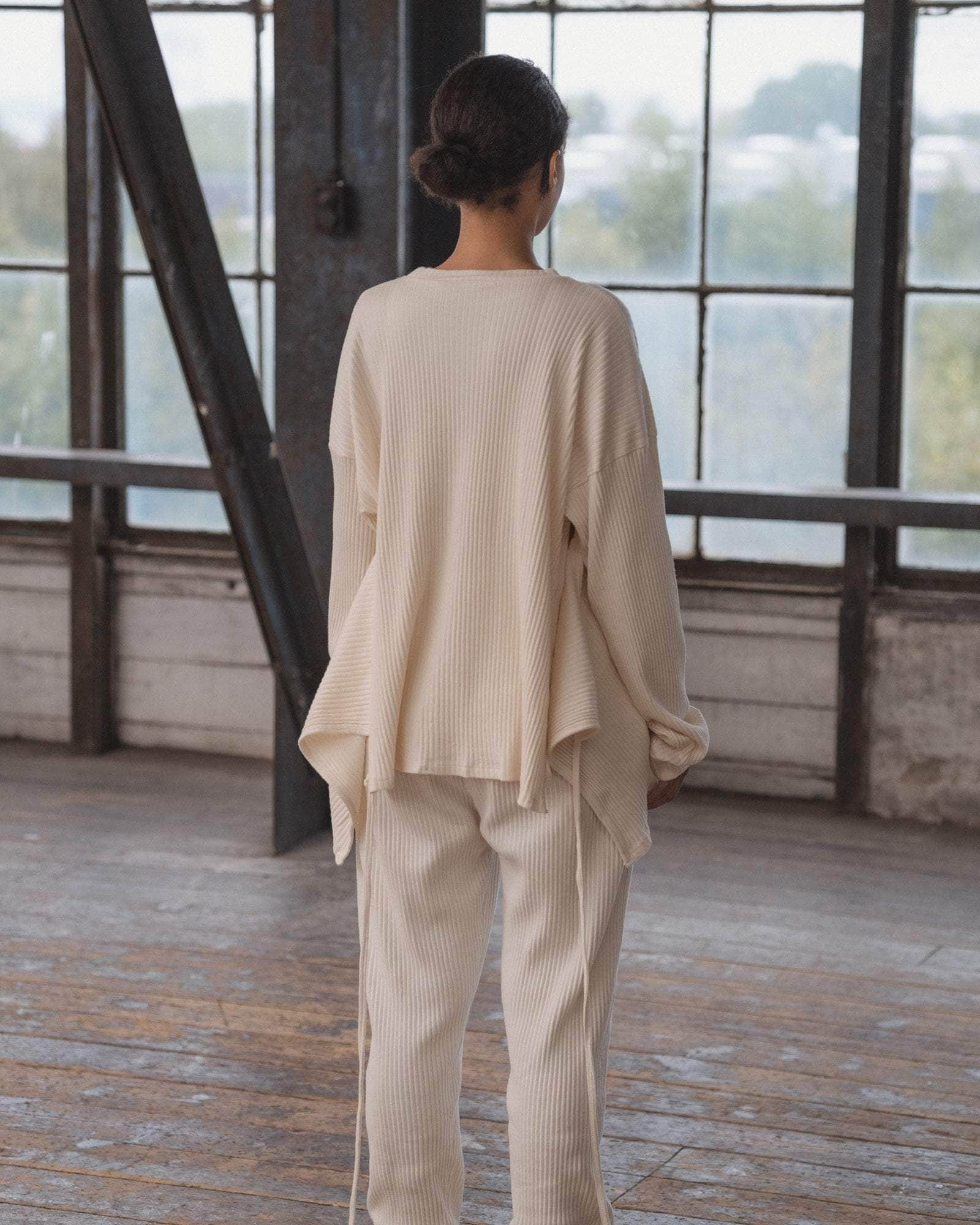 Shaw Long Sleeve - Organic Cotton Fleece - 7
