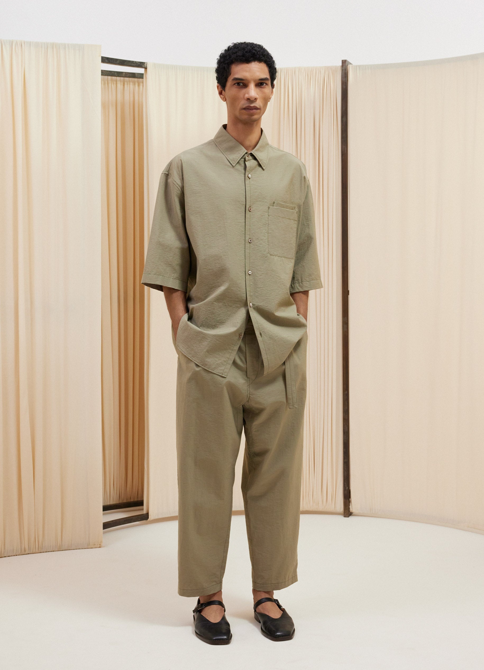 DOUBLE POCKET SHORT SLEEVE SHIRT - 3