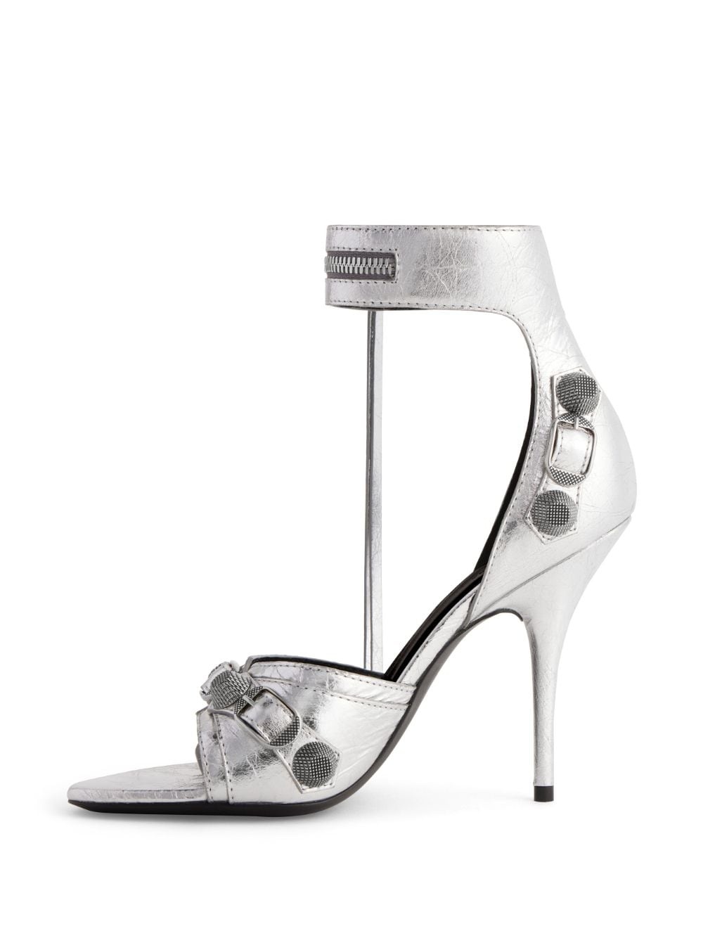 Cagole metallic-finish sandals - 6