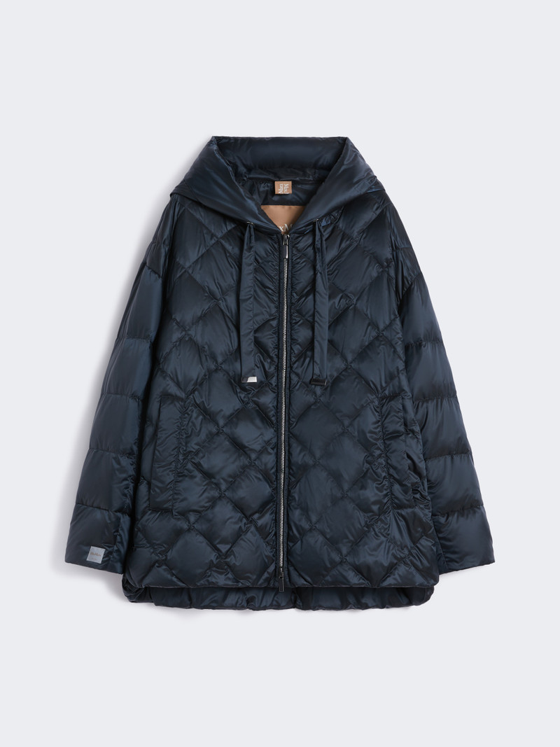 SOFTFE Padded jacket in water-repellent iridescent fabric 1