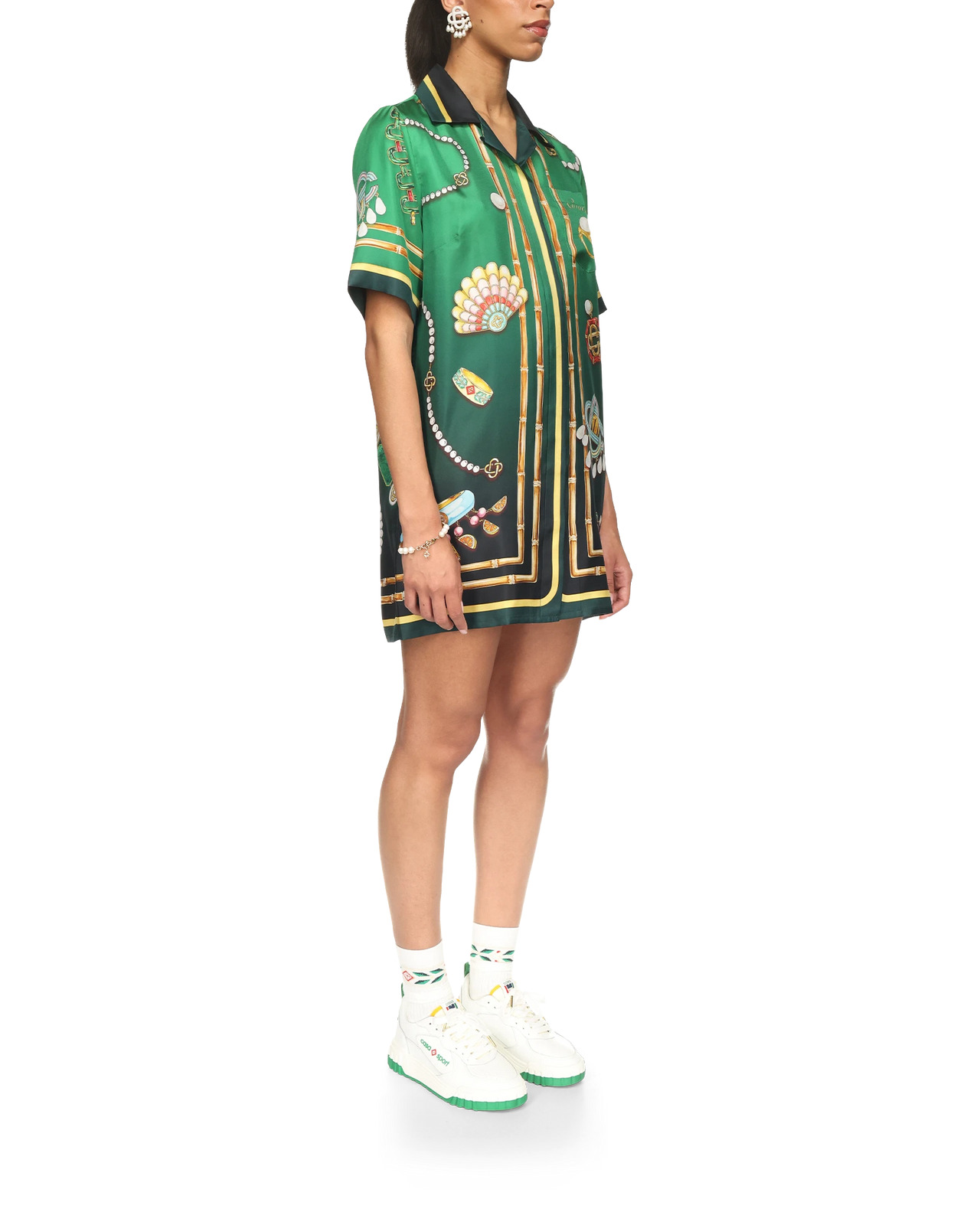 La Boite A Bijoux Silk Dress | Casablanca Paris - 5