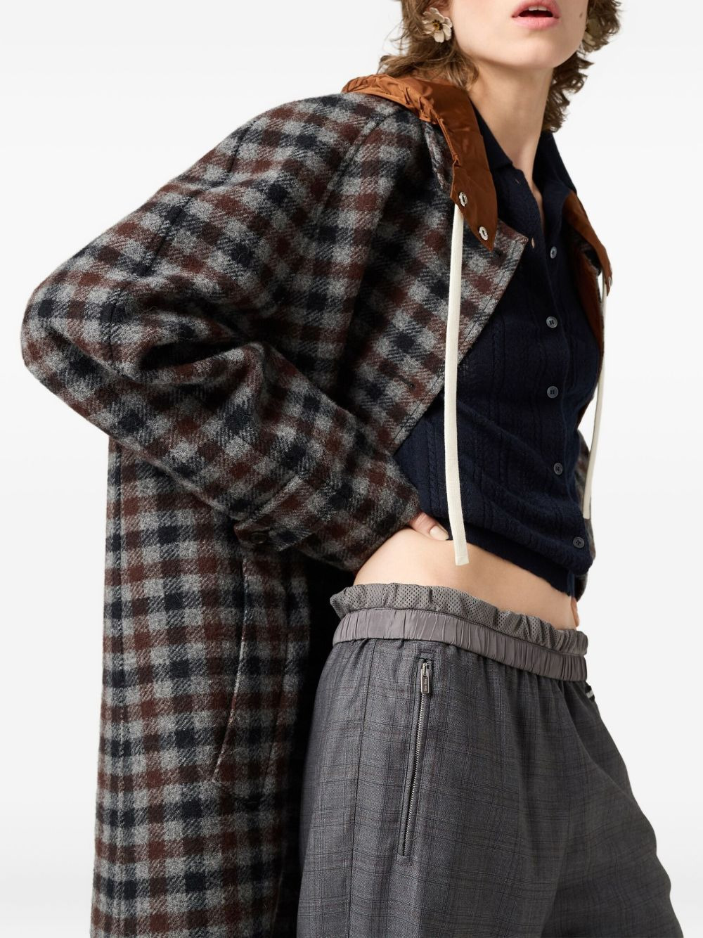 openwork-knit cardigan - 4