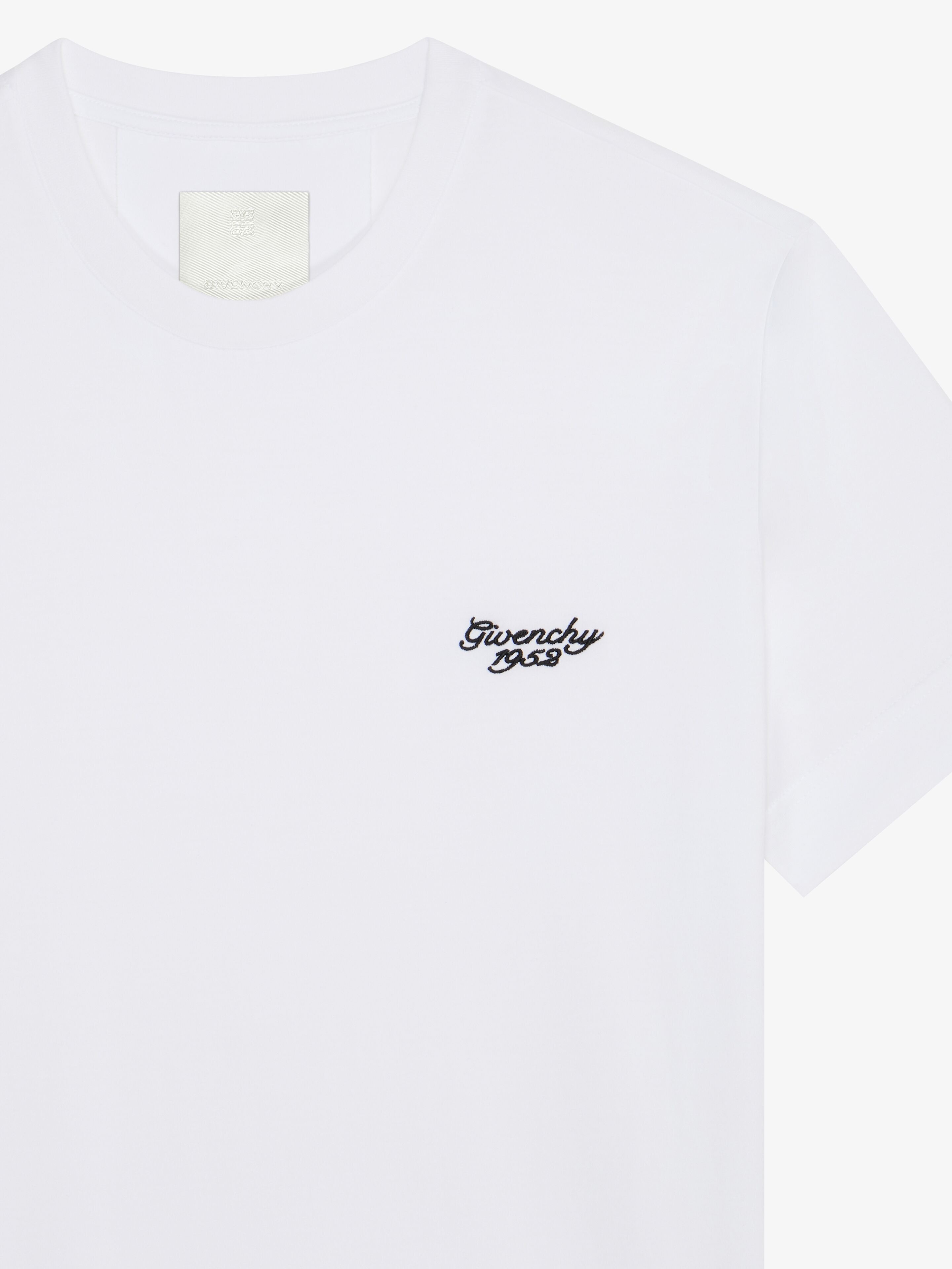 SLIM FIT T-SHIRT IN COTTON - 3