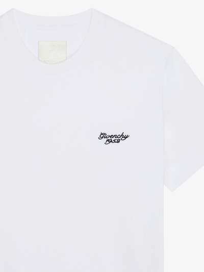 Givenchy SLIM FIT T-SHIRT IN COTTON outlook