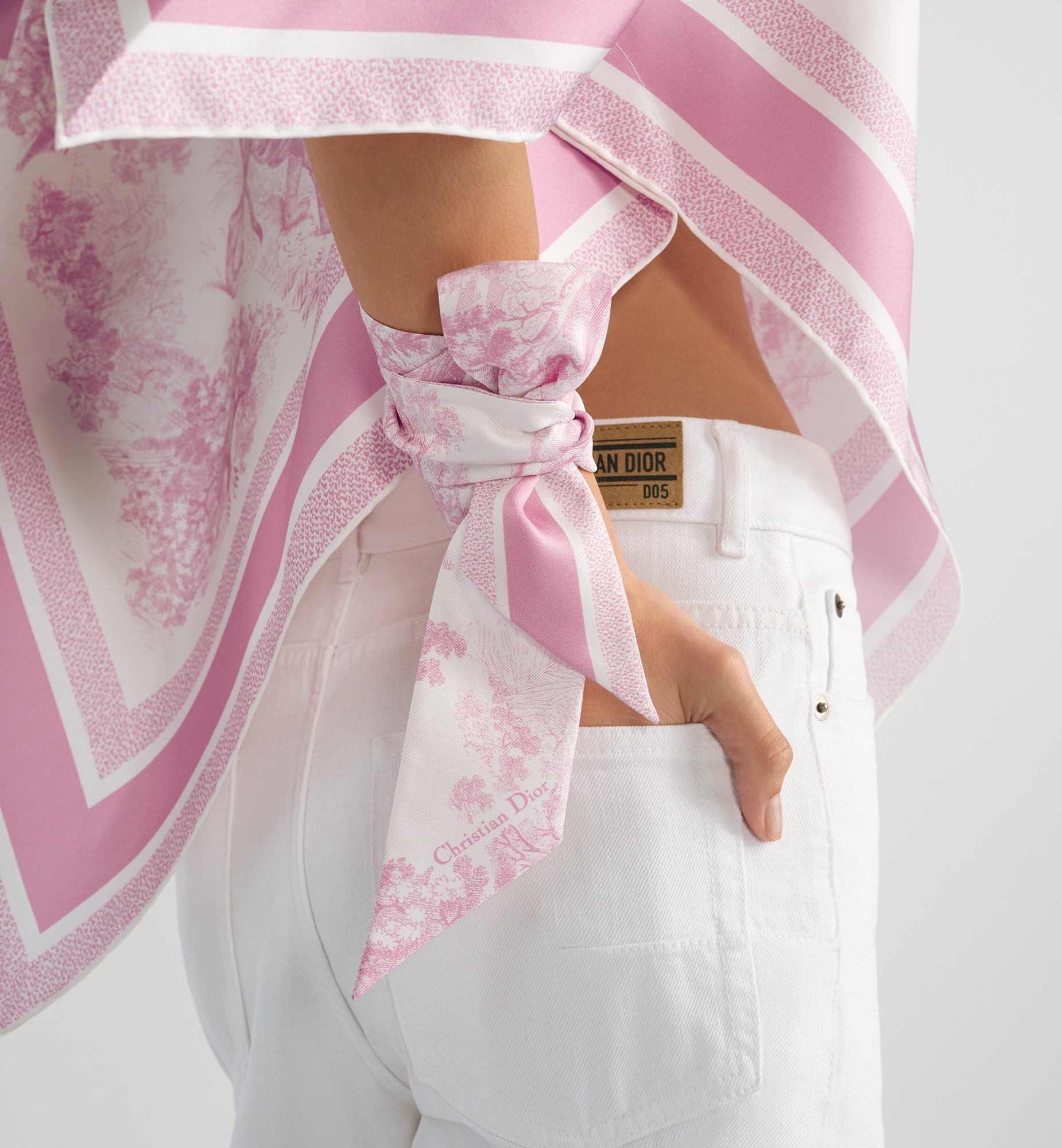 Dioriviera Toile de Jouy Sauvage Mitzah Scarf - 2