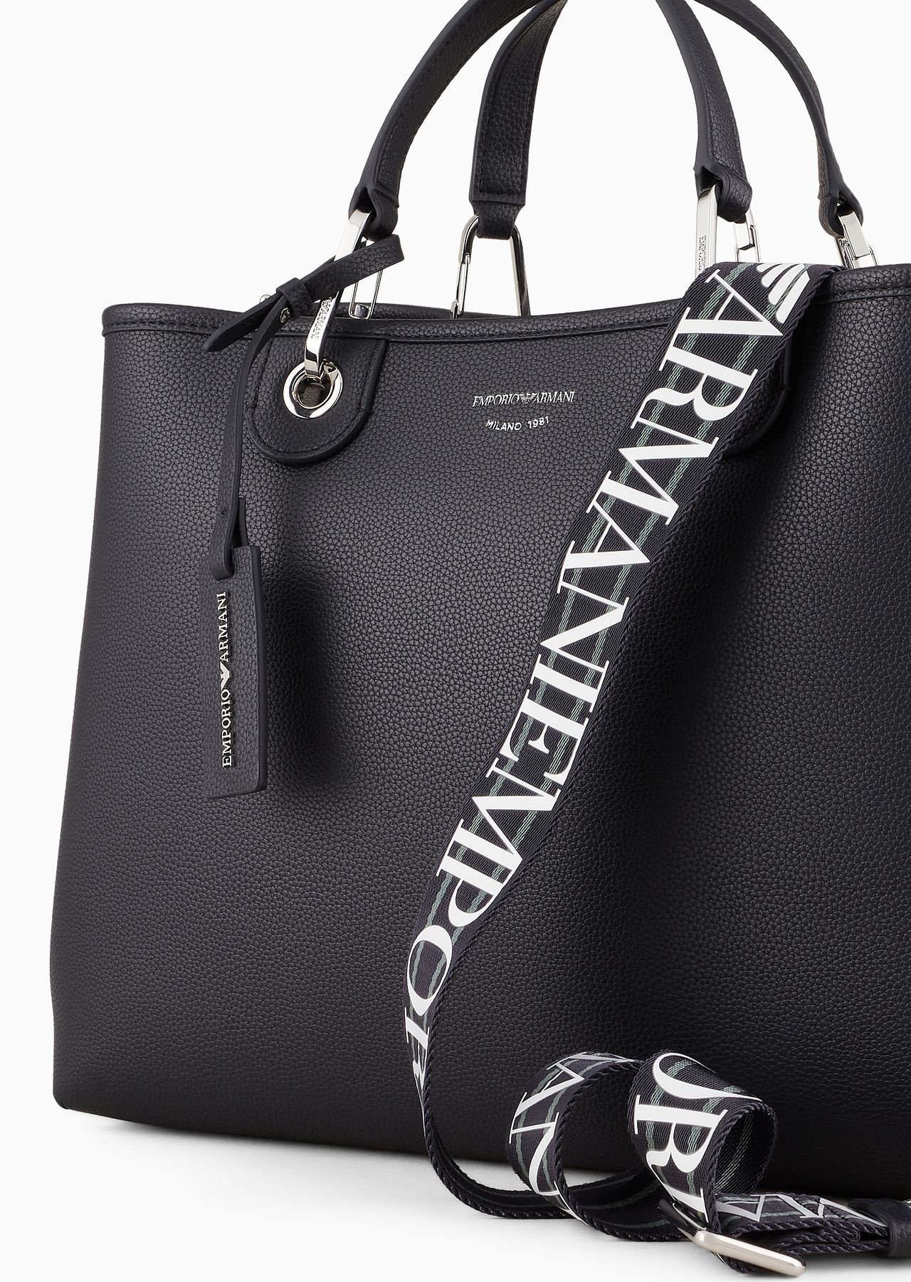 Medium MyEA shopper bag with deer print - 5