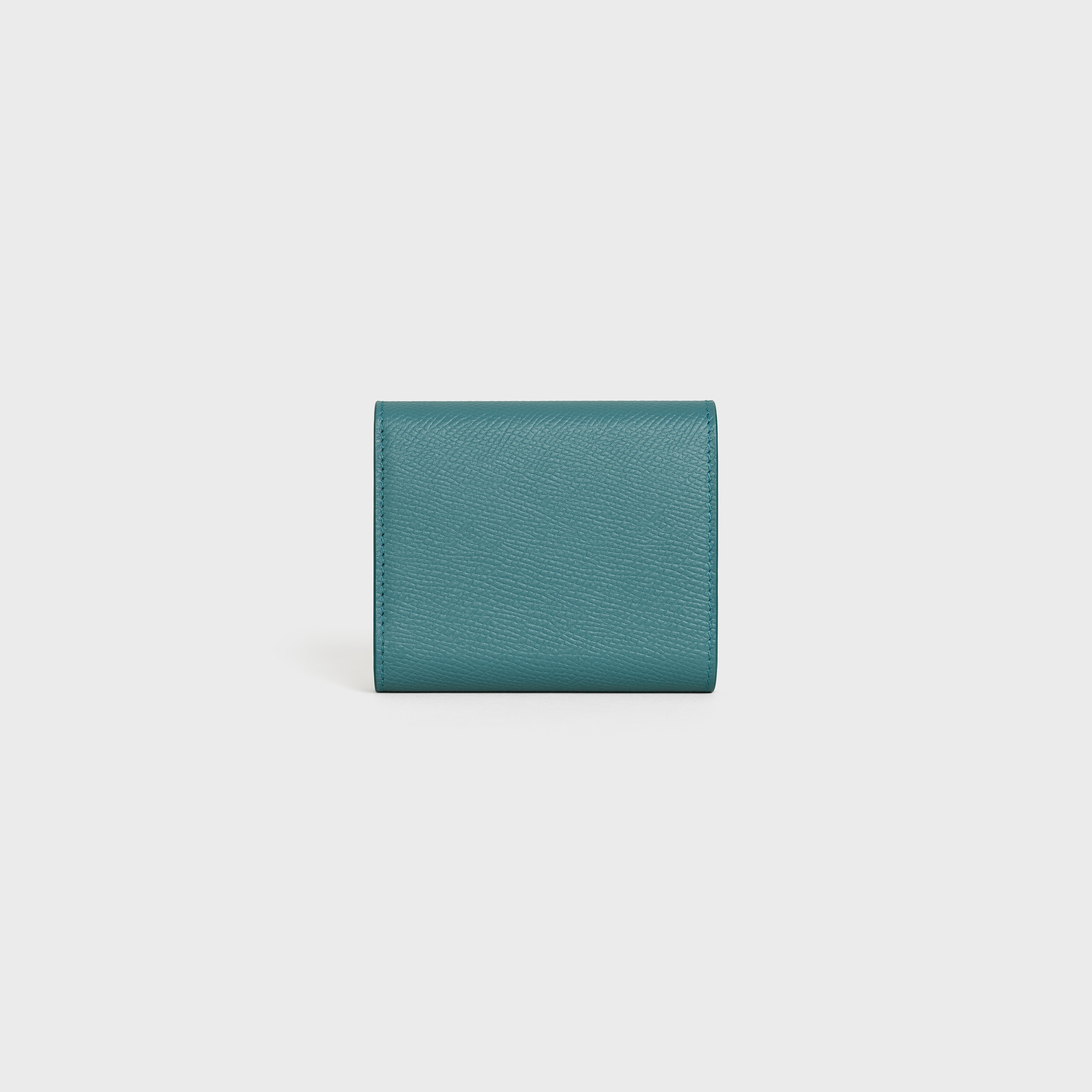 Small trifold wallet in Grained calfskin - 3