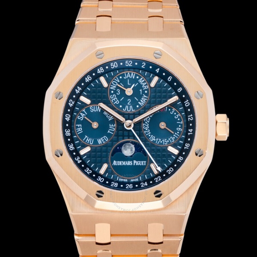 Audemars Piguet Royal Oak Perpetual Calendar Automatic Blue Dial Men's Watch 26574OR.OO.1220OR.03 - 1