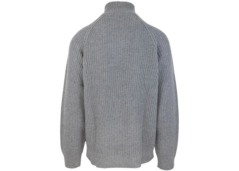 Carhartt Carhartt WIP Marlon Half-Zip Sweater Grey outlook