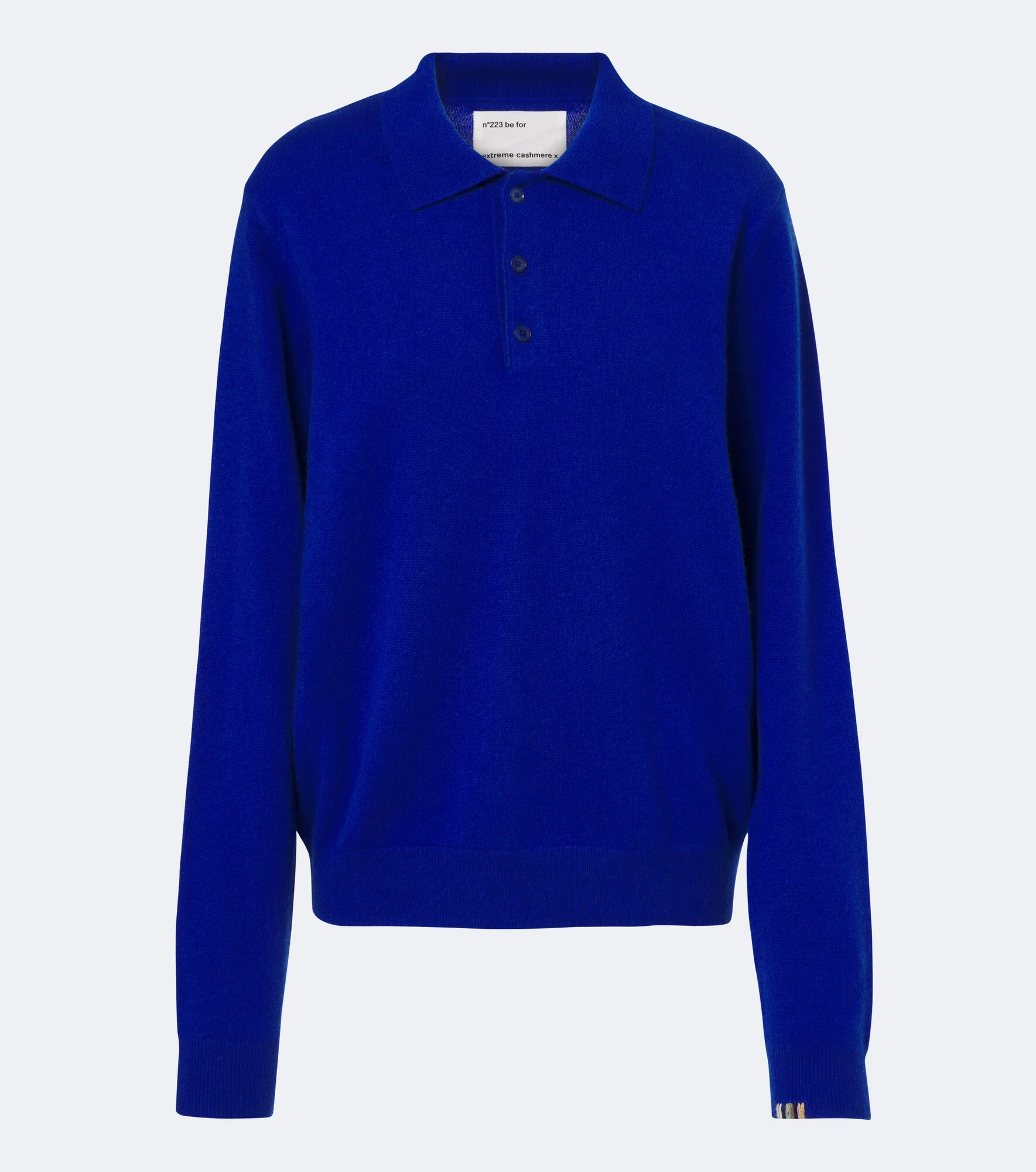 N°223 Be For cashmere-blend polo sweater - 1