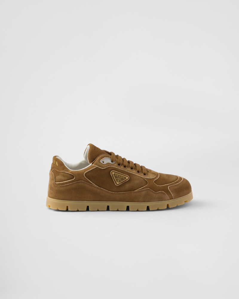 Faded suede sneakers 2