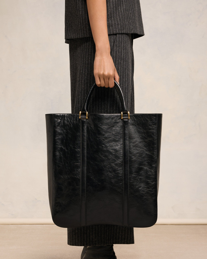 AMI Paris PARIS PARIS NORTH SOUTH TOTE BAG outlook