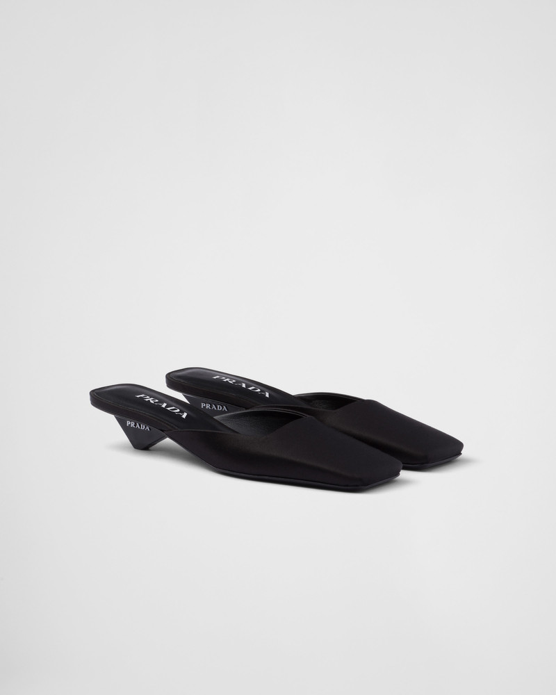 Satin mules - 1