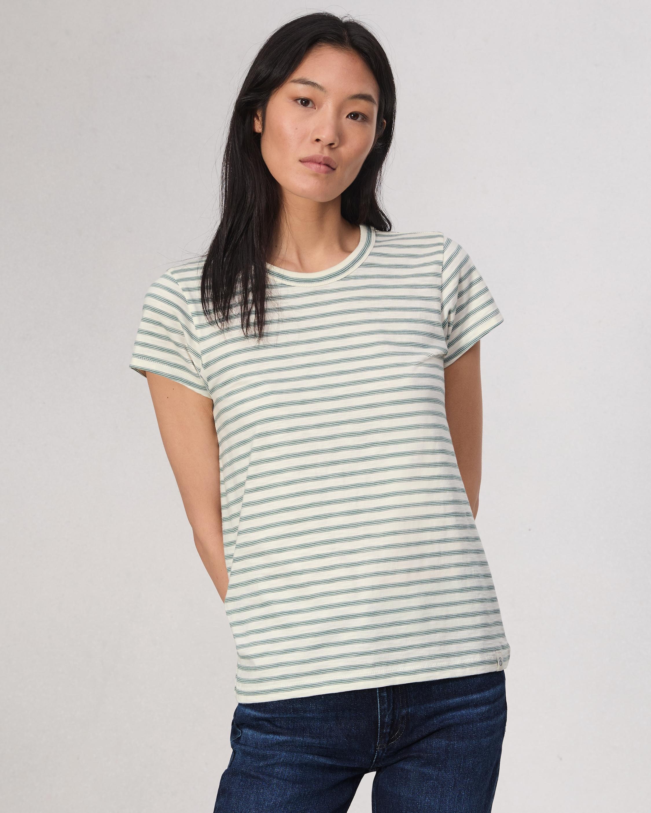 The Slub Striped Tee - 2