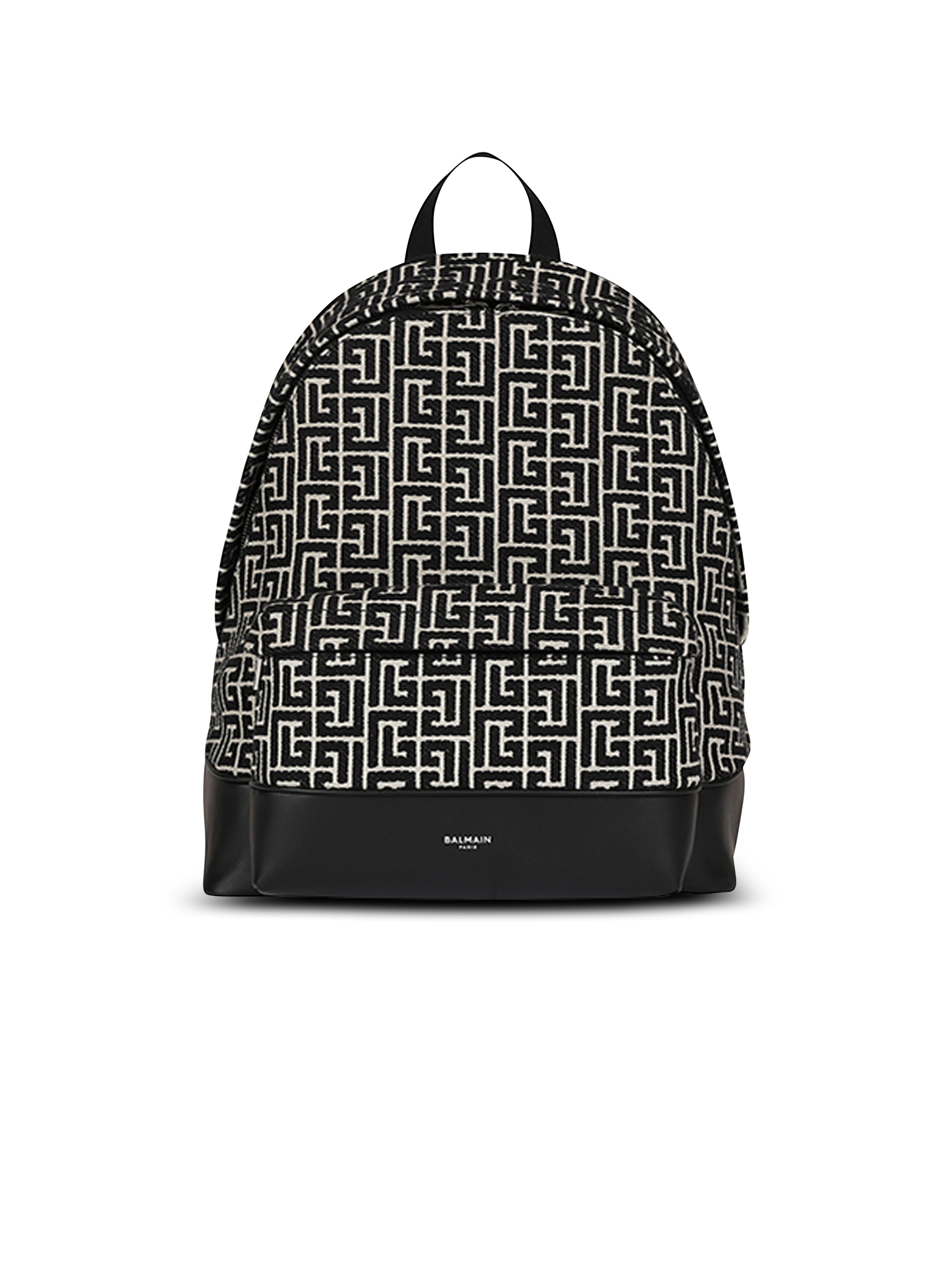Backpack with jacquard monogram - 1