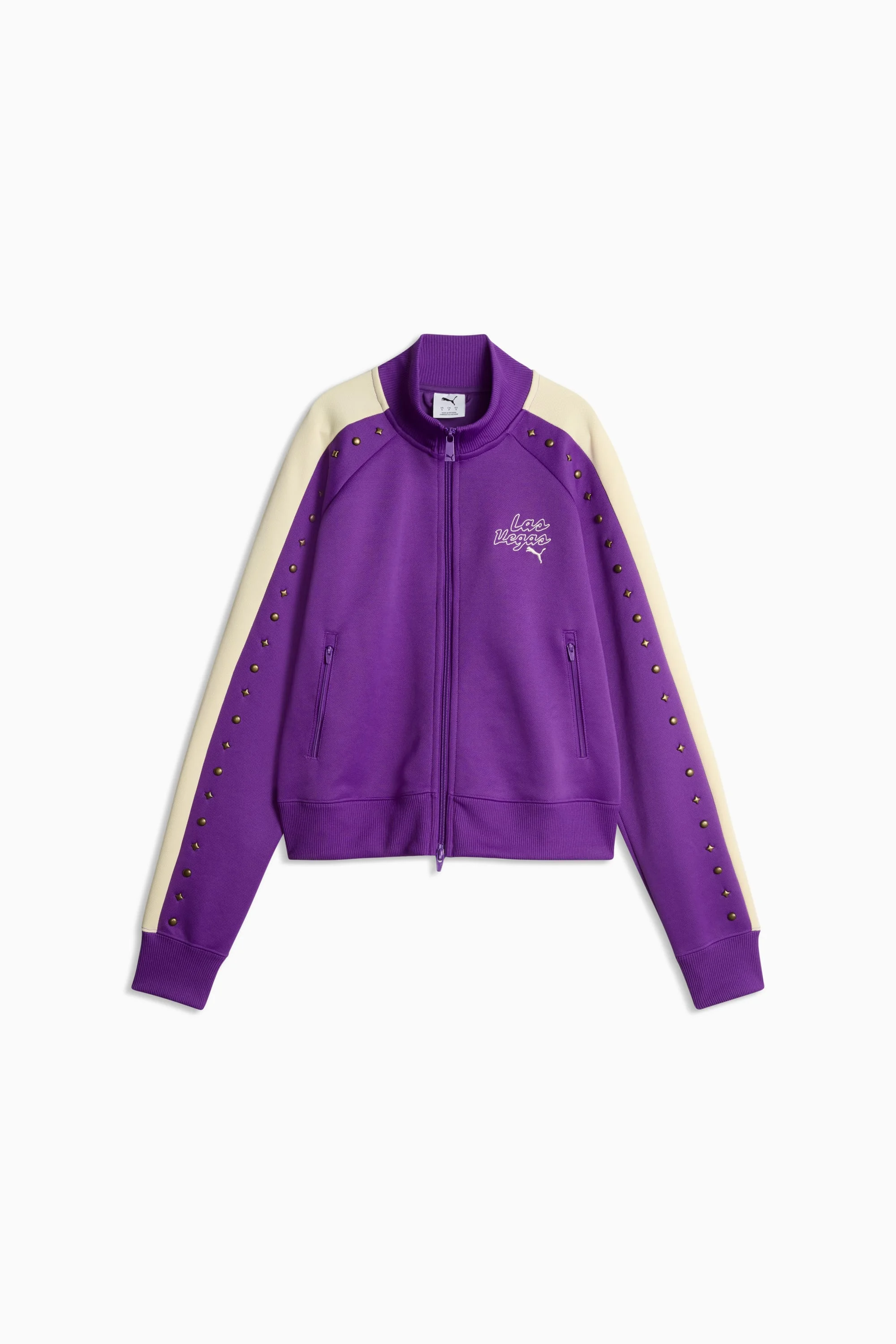 Las Vegas Women's T7 Studded Track Jacket - 1